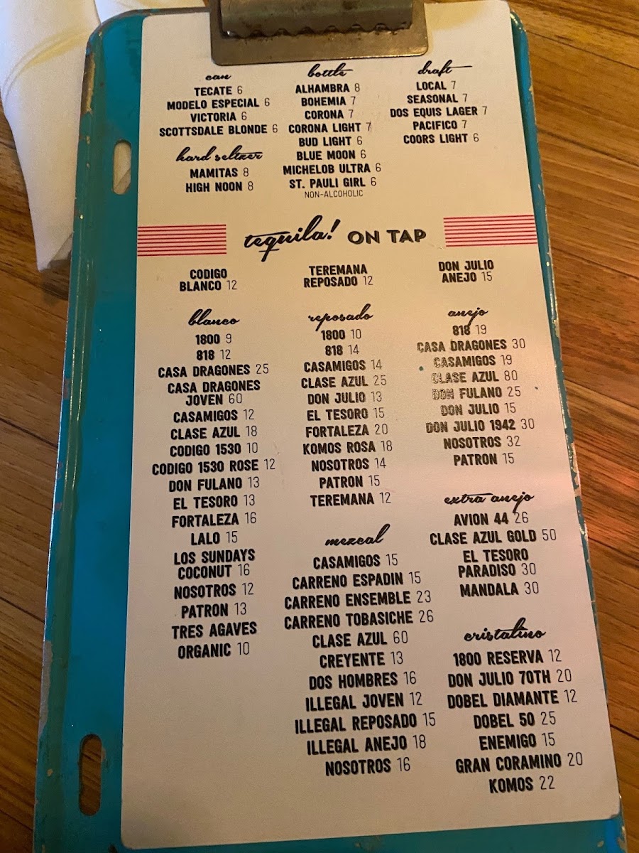 Diego Pops Menu - Image 5